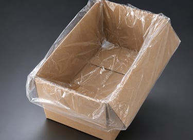 New Guru Nanak Plastic LD liner bag fitted in cardboard box for hygienic storage and industrial packaging use