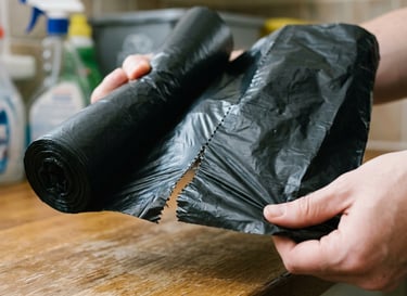 Garbage bag roll tear off usage by NEW GURUNANAK PLASTIC & PACKAGING Indore