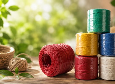 Plastic thread roll supplier in Indore for secure packaging and tying NEW GURUNANAK PLASTIC