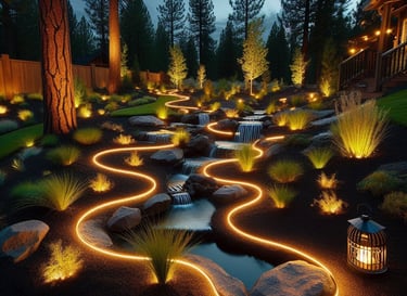 custom landscape lighting