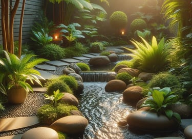 custom water feature