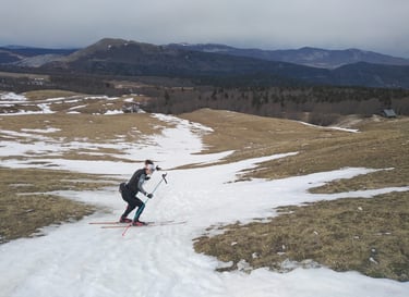 ski de fond skating font d'urle herbouilly hauts plateaux mont aiguille ski de randonnée