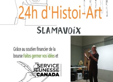 Affiche événement «24h d'Histoi-Art»
