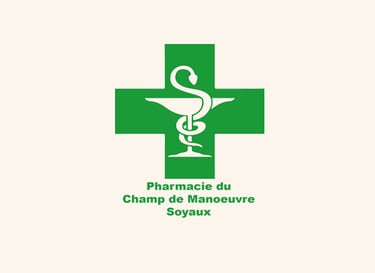 Logo de l'un de nos clients "Pharmacie du Champs de Manoeuvre" en Charente