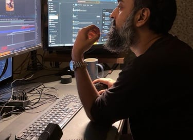VFX compositor working on digital compositing, CGI integration, and post-production for film and com