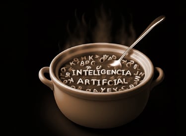 a soup pot with a spoon and spoon in it