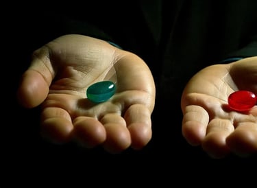 Matrix, Morpheo, two hands holding a red pill pill pill pill pill pill pill pill pill pill pill