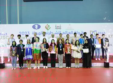 The FIDE World Amateur Chess Championship has concluded today in Muscat, Oman!