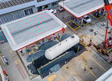Instalacion tanque de combustible eds terminal cali obras civiles