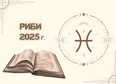 Астрологична прогноза - Риби 2025г.