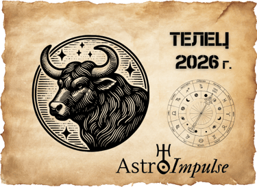 Астрологична прогноза - Телец 2026г.