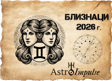Астрологична прогноза - Близнаци 2026г.