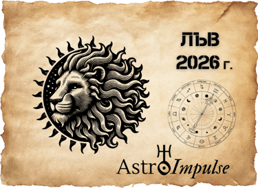 Астрологична прогноза - Лъв 2026г.