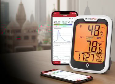 Thermo Hygro Meter TP358