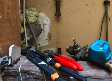 Remplacement robinet d'arrêt d'eau 
