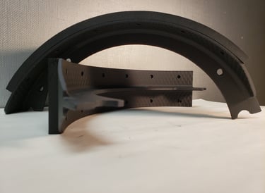 relined brake shoes 1949 Rolls Royce