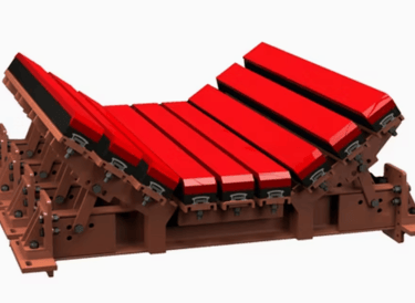 Industrial conveyor parts, steelwork, idlers and rollers, impact bed, impact bars, lagging, gearbox