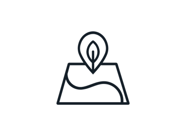 Local authority icon representing stronger visibility and trust within a local market.