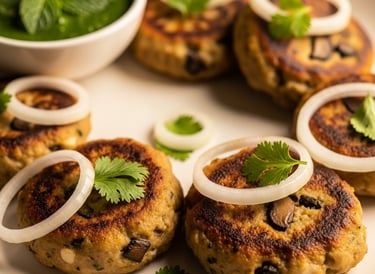Oyster Mushroom Galouti Kebab