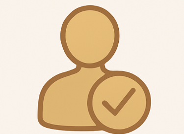 Verified sugar mommy and sugar baby members icon symbolizing trust, authenticity, and safety