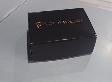 a black box with a toothbrush and a toothbrush