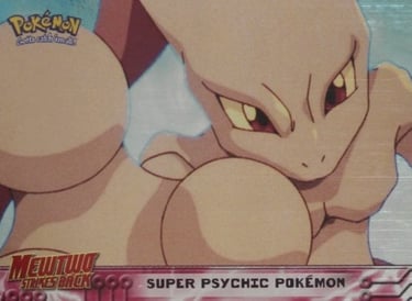 0 Super Psychic Pokémon Topps Pokémon The First Movie