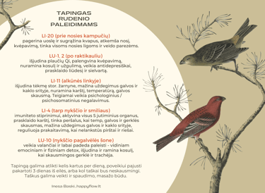 tapingas rudeniui
