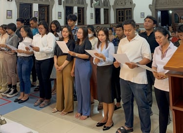 Pengurus Santo Oscar Maria Asumpta Buduk