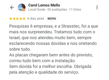 Strasstec energia solar