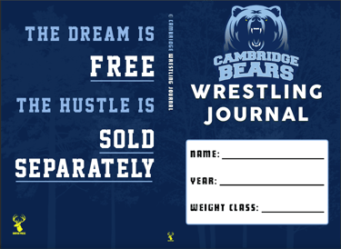 Custom Team Journal in Blue