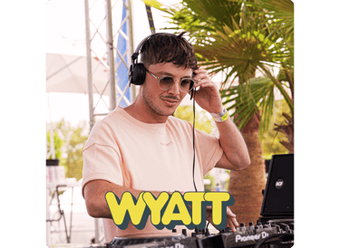 WYATT, DJ électro, au ENJOOY Festival 2025, le 20 septembre à Montpellier 