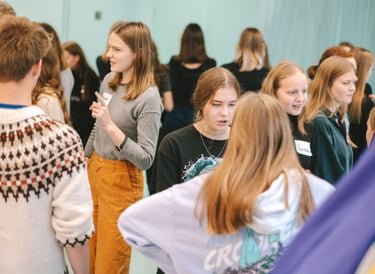 Kauno iššūkio programos dalyviai komandoje