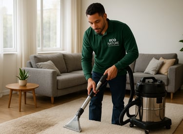 nettoyage écologique de tapis à domicile