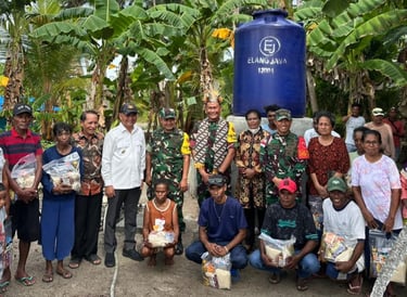 Kunjungan Tim WASEV MabesAD di Kepulauan Aru