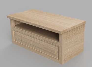 TV Unit - CAD Model