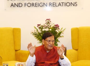 Dr. Bindeshwar Pathak at Chamber India