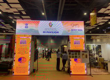 Chamber India at the GI Pavillion, India International Trade Fair