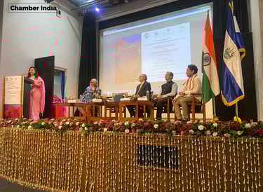 Chamber India celebrating diplomatic relations with El Salvador