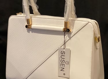 An Elegant White Hand bag