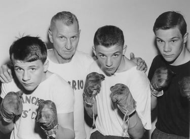 Frank Bricker and the Summerhayes brothers