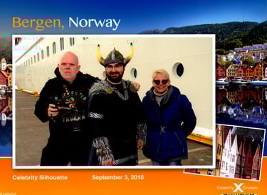 Lady and The Pirate find a Viking in Bergen, Norway