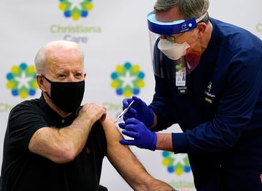 Joe Biden Vaccine, Project give a shit, project gas