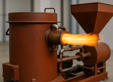 Biomass Gasification Burner