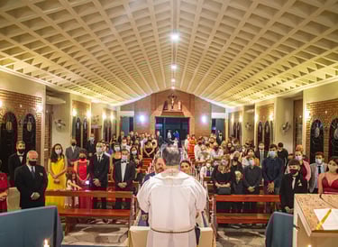 Novios en la Parroquia Corazón Eucarístico de Jesús