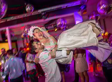 Novia en el salon Mira Eventos