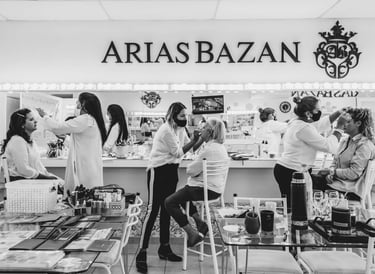 maquillaje de la novia en arias bazan