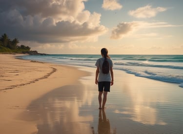 A close-up view of a bookshelf showing a psychology section label with books stored horizontally. One prominent book with a colorful spine that transitions from blue to red is partially visible.