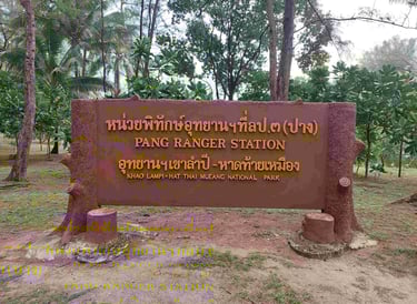 khao lampi hat thai mueang national park pang ranger station 