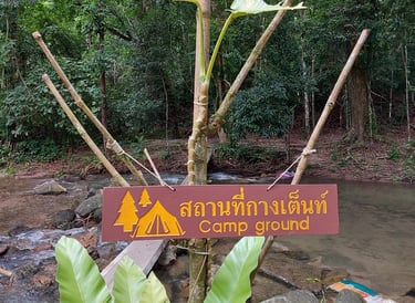 lampi waterfall khao lak camp site