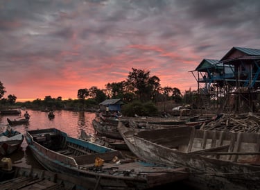 Kompong Pluhk pictures. Cambodia